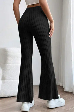 High Waist Flared Lamor Pants