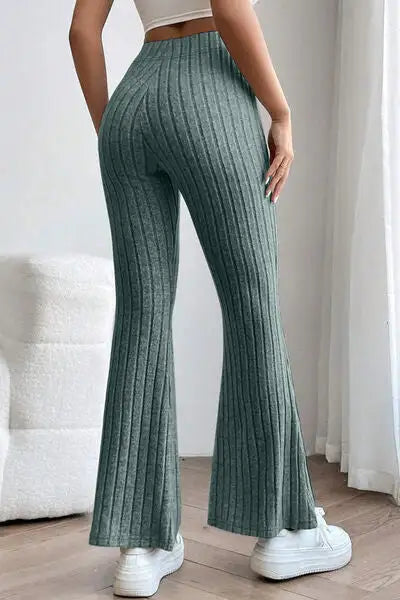 High Waist Flared Lamor Pants