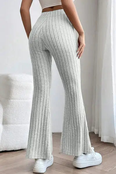 High Waist Flared Lamor Pants