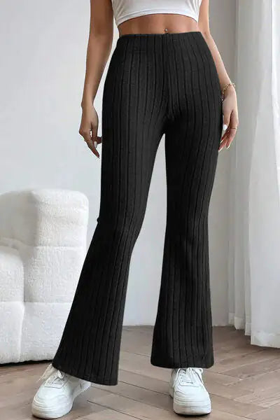 High Waist Flared Lamor Pants