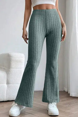 High Waist Flared Lamor Pants