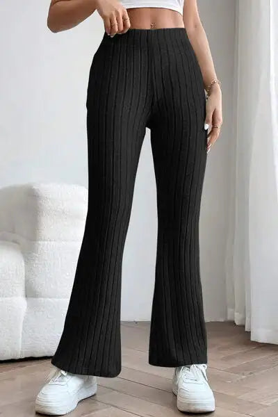 High Waist Flared Lamor Pants