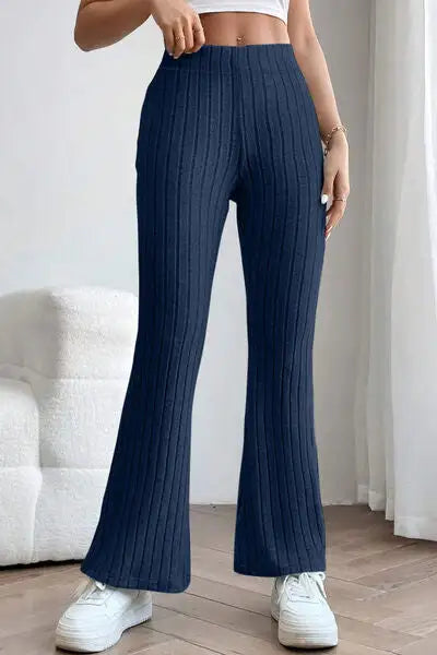 High Waist Flared Lamor Pants