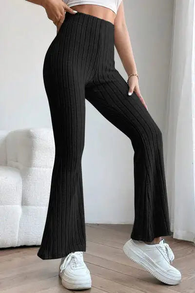 High Waist Flared Lamor Pants